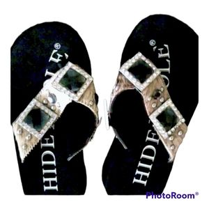 Hide and Sole thong wedge sandals